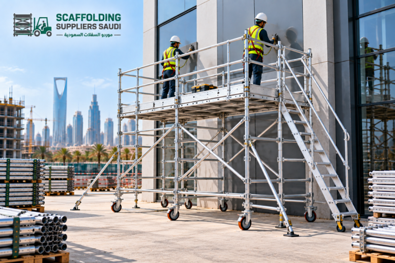 Aluminium podium scaffolding supplier saudi
