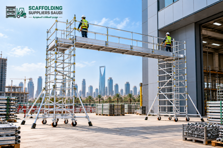 Bridge Tower Aluminium Mobile Scaffolding supplier saudi